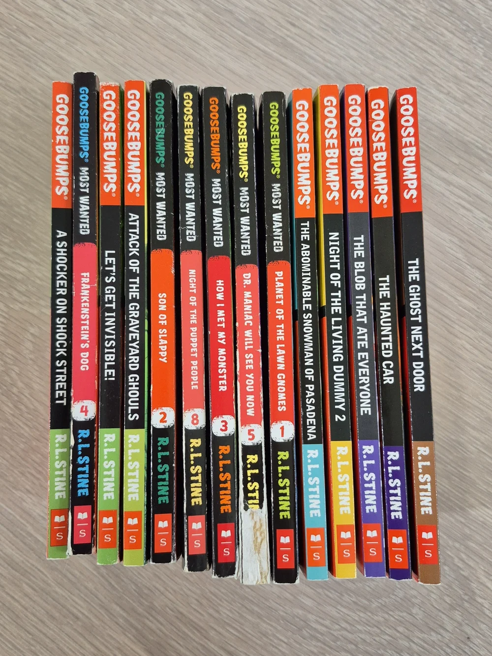 Goosebumps Book Lot